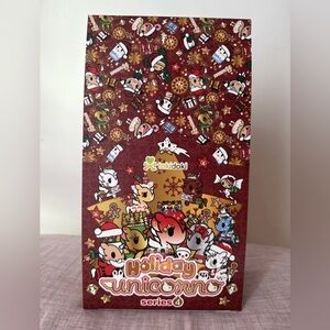 Tokidoki Holiday Unicorno Series 4 Case of 8 Brand New Each Box Sealed